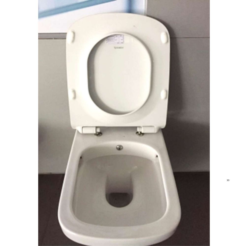 Durastyle Rimless Wall Hung Toilet With Jet